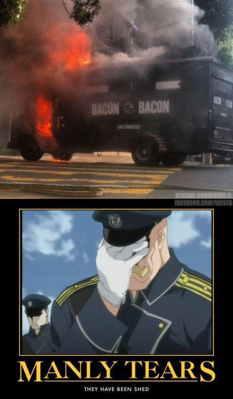 noooo not da bacon - meme