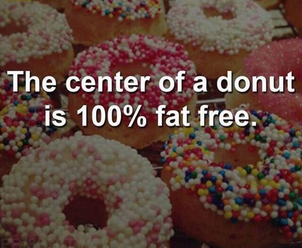 Well then you can eat these donuts - meme