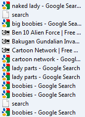 omfg i let my 9 year old cousin use my laptop and now look at my history - meme