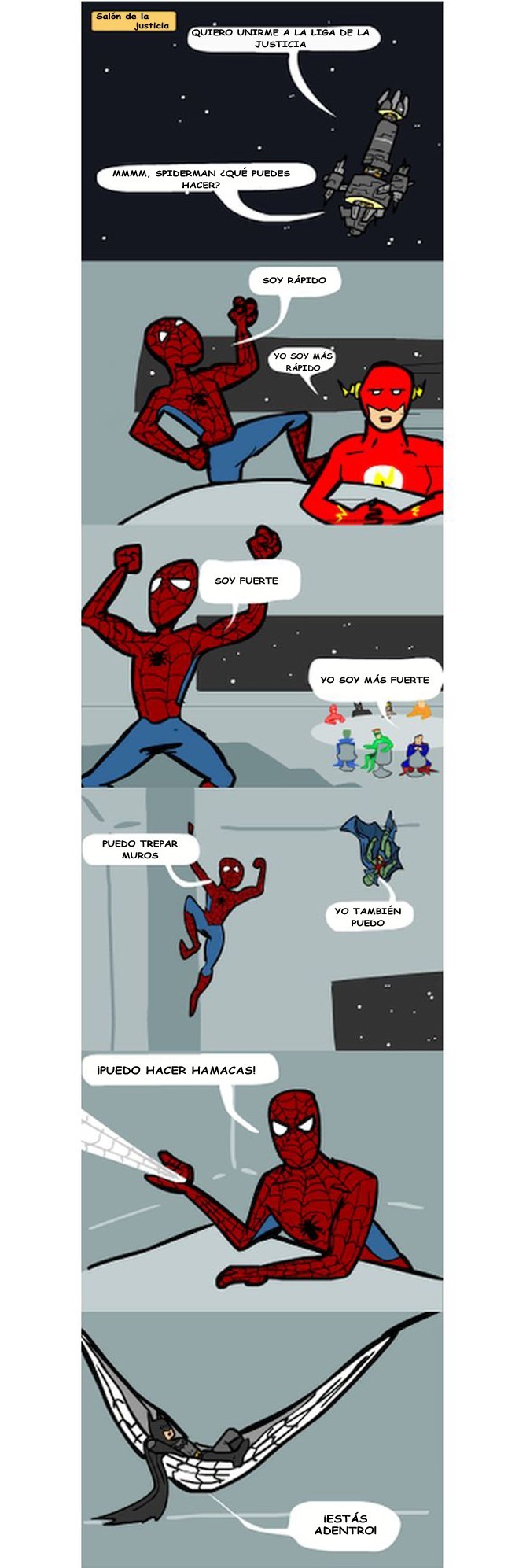 Spider Hamacas - meme