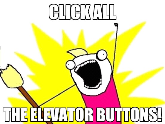 elevator - meme
