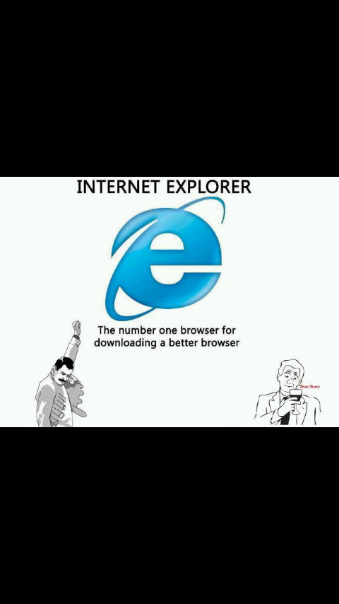 a use for IE - meme