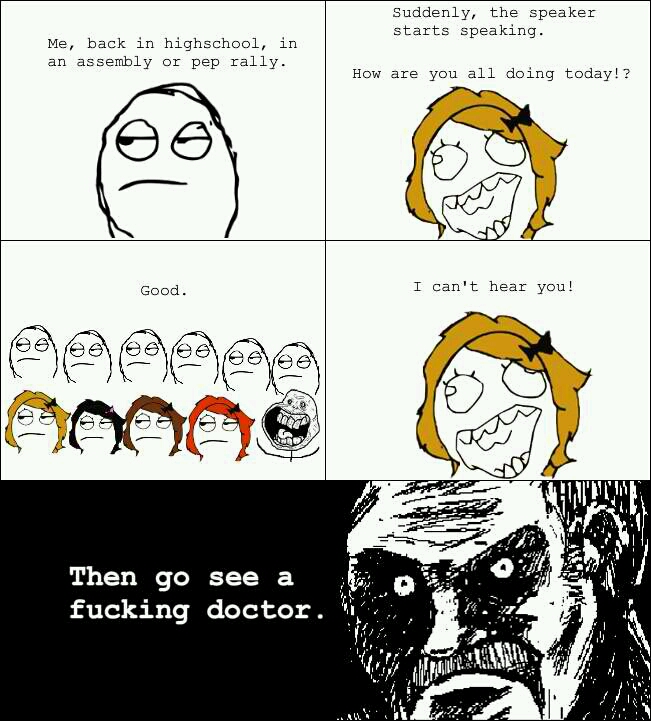 Go see a doctor - meme