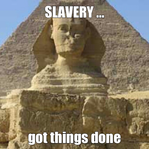 slavery - meme