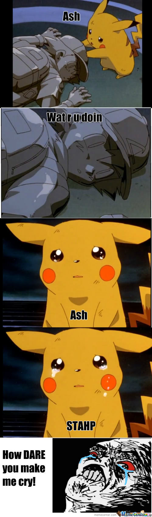 Ash!...Stahp!! - meme