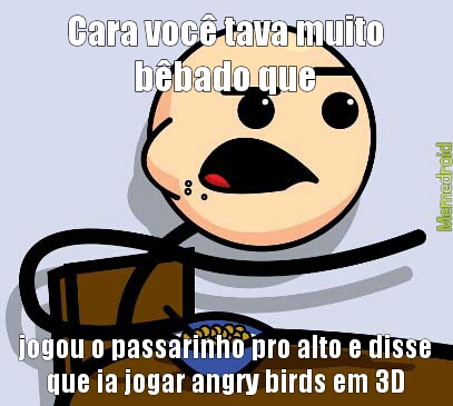 Angry Birds 3D - meme