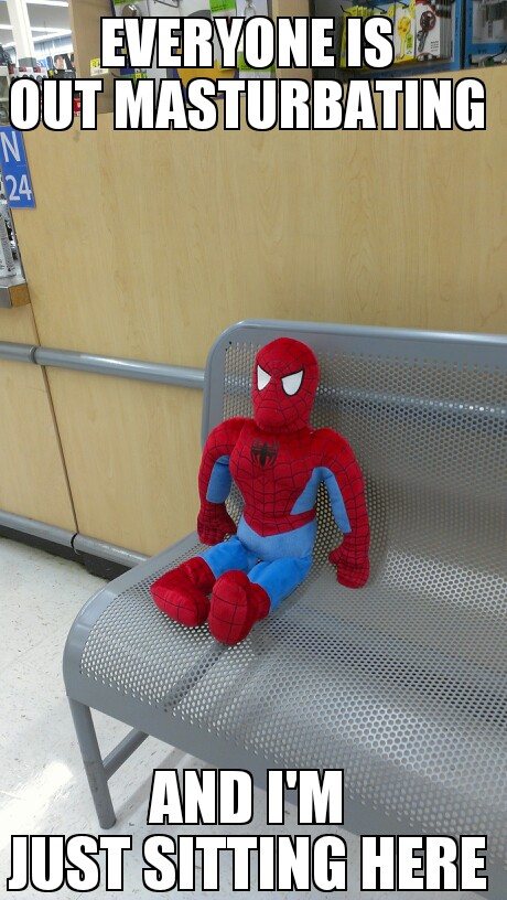 Spiderman wants to go out... - meme