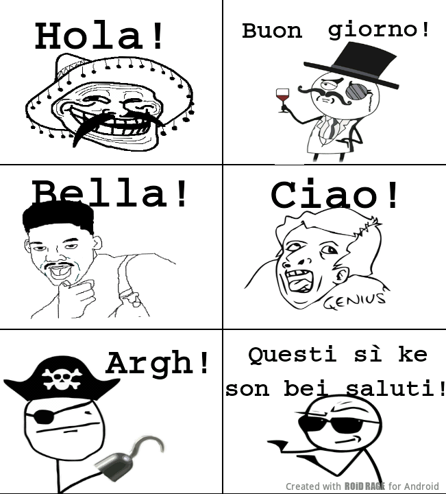 I ciao - meme