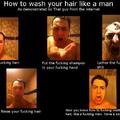 how to wash your hair :D