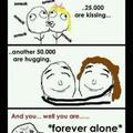 for ever alone