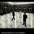 3D floor art
