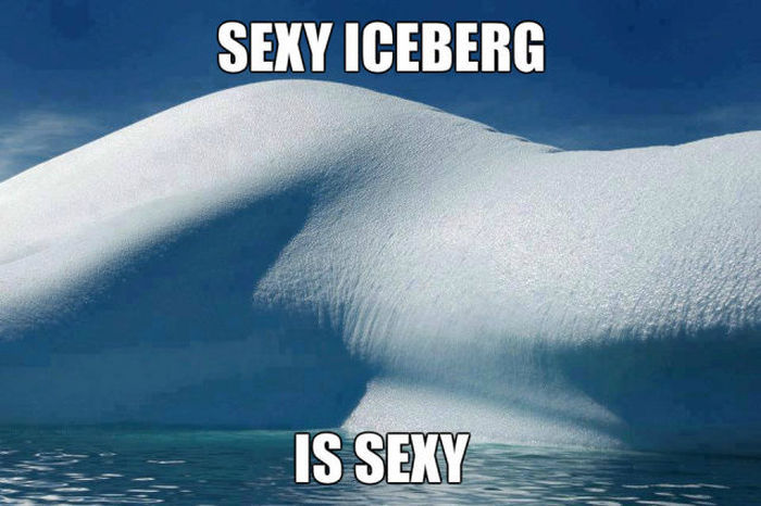 Horny icebergs.... - meme