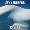 Horny icebergs....