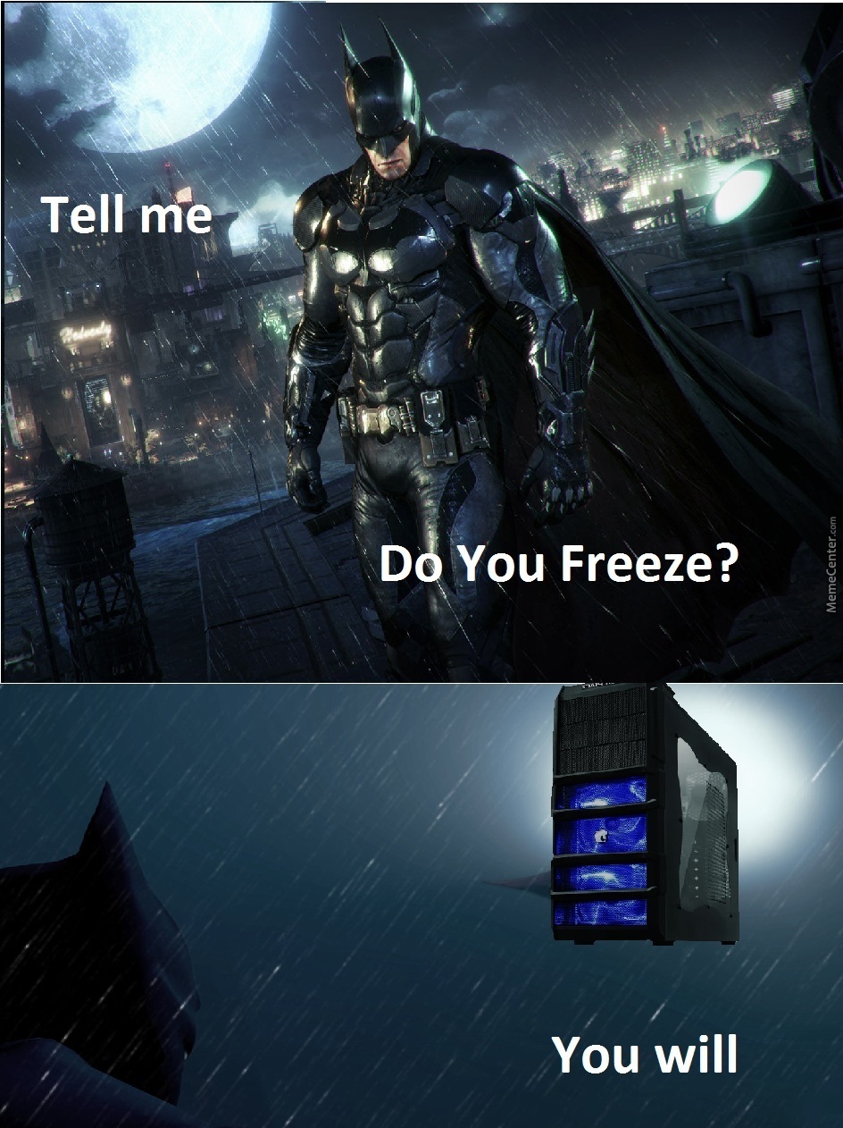 Batman vs PC - meme