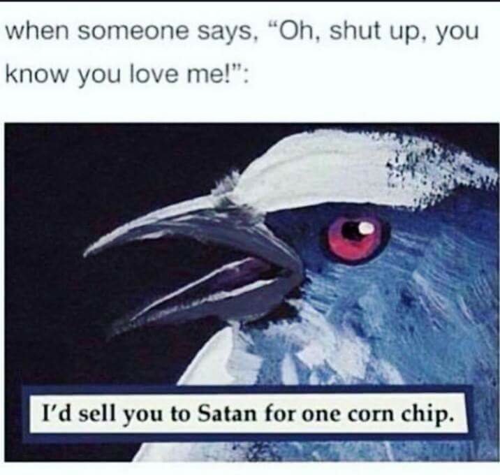 One Corn chip Meme subido por peperoniPizza ) Memedroid