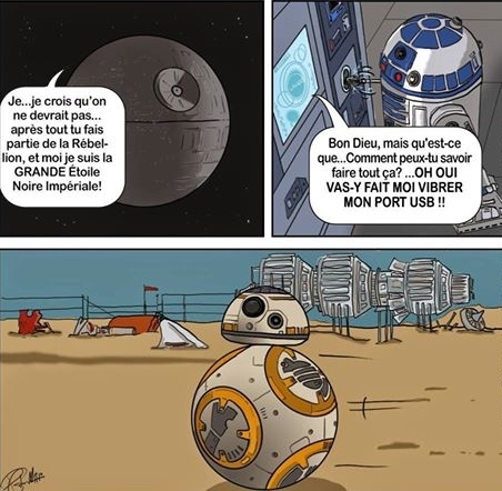 La naissance de BB-8 - meme