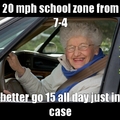 school zone