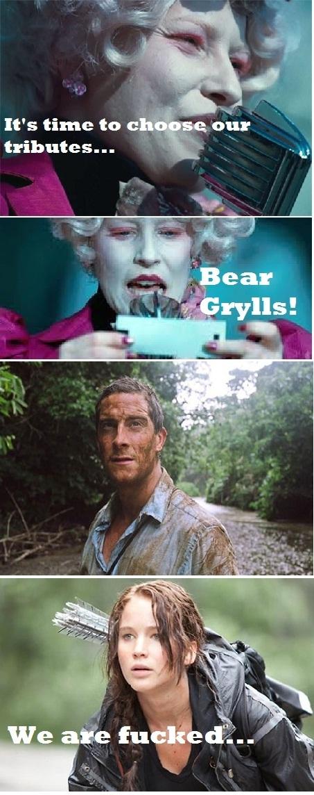 bear gyrlls - meme