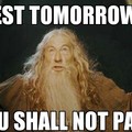 Gandalf says so