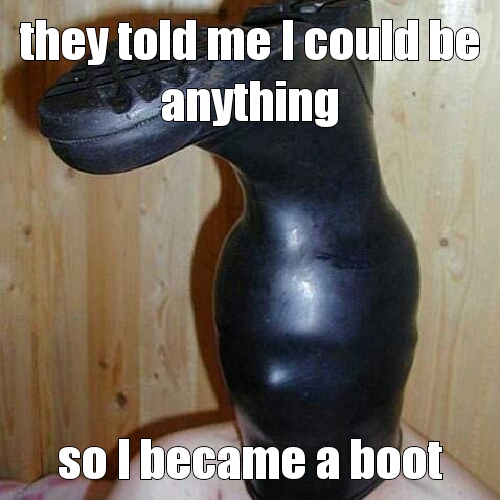 boot man - meme