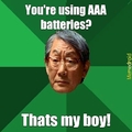 AAA batteries