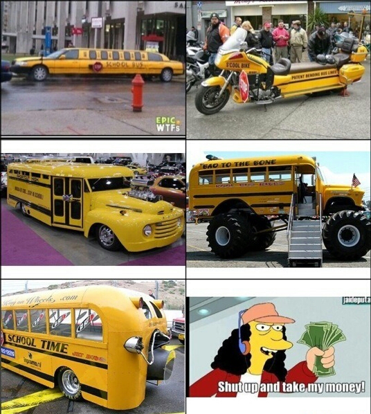 awesome busses huh? - meme
