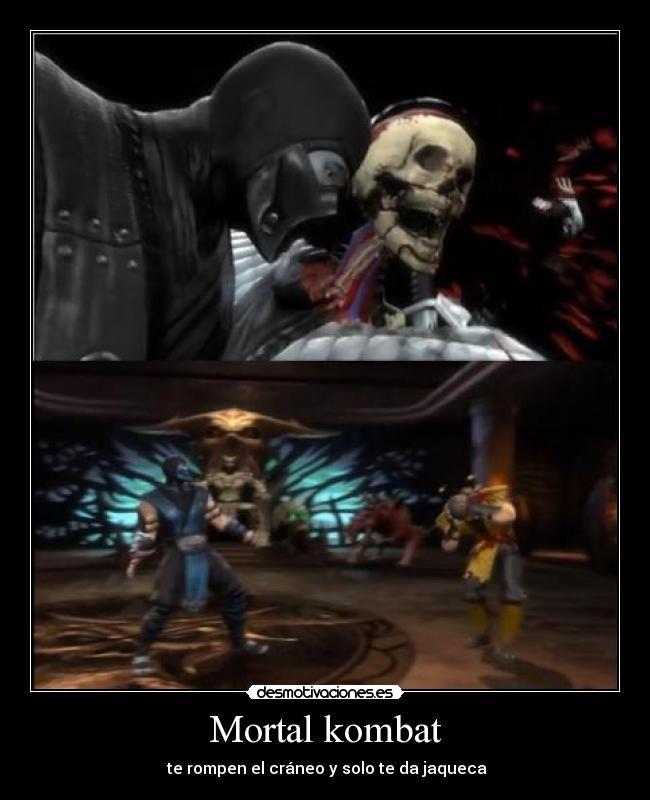 Logica de Mortal Kombat - meme