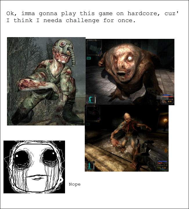 Try this game out! S.T.A.L.K.E.R - meme