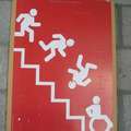 Don't run down stairways ppl