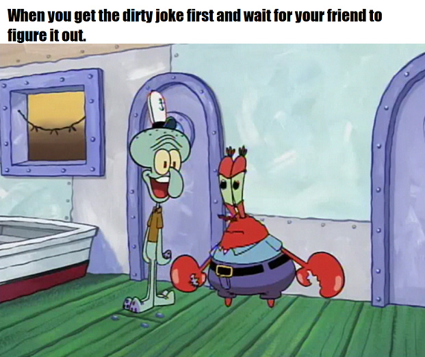 Dirty joke - meme