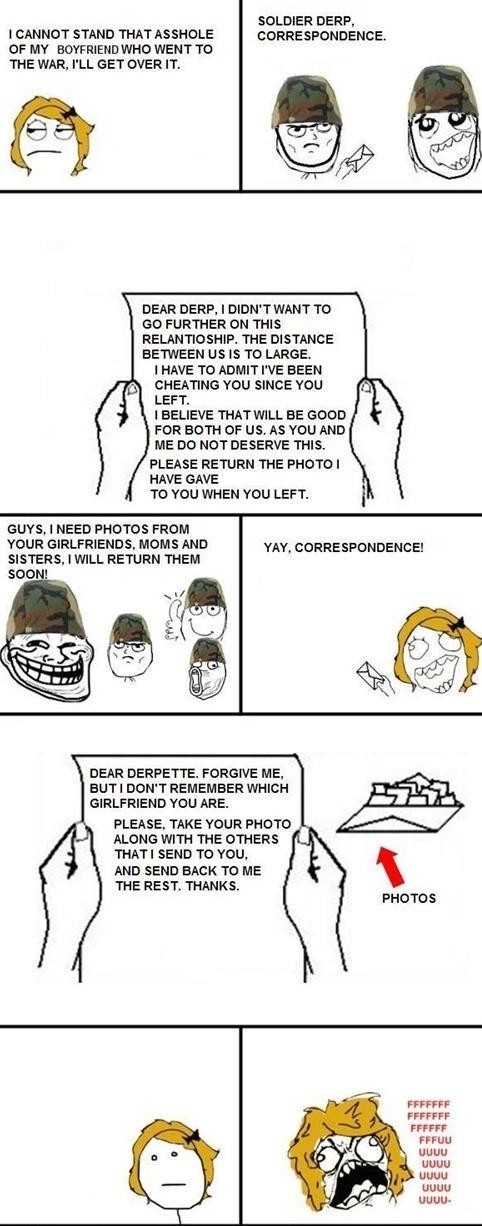 soldier derp - meme