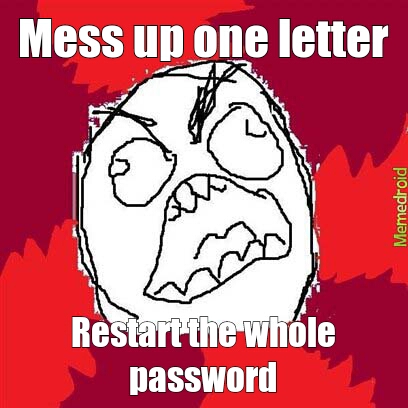 Passwords - meme