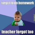 teacher forgot too