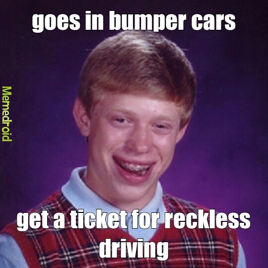 bumper cars - meme