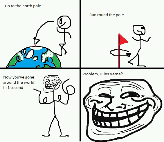 around the world trolll. - meme