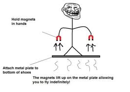 Troll Physics Magnets - meme