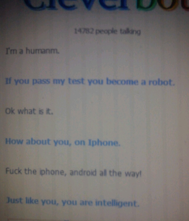 Cleverbot knows what's up - meme