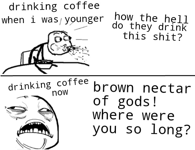 coffee... - meme