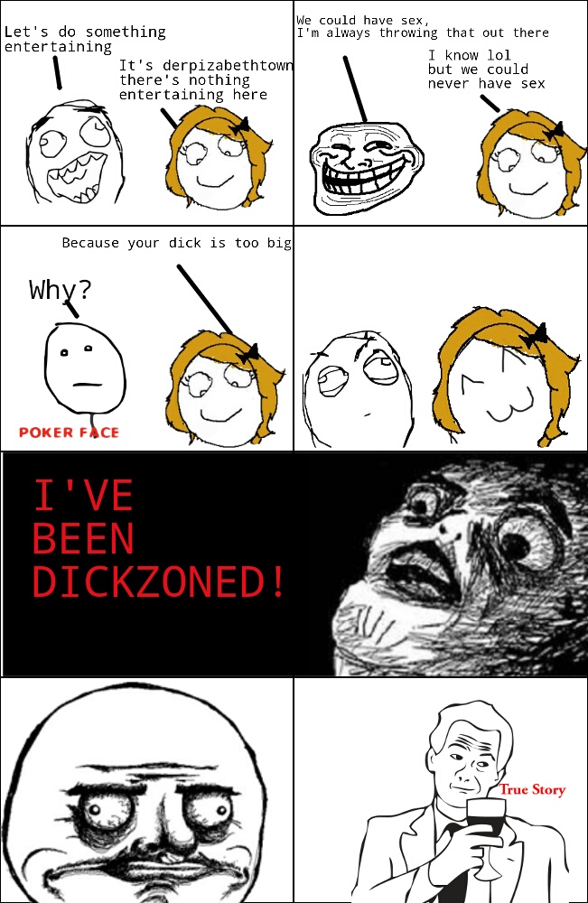 Dickzoned - meme