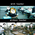 in class