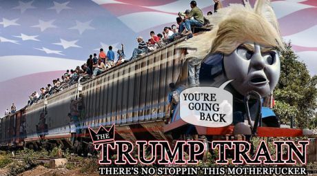No Brakes On The Trump Train - meme