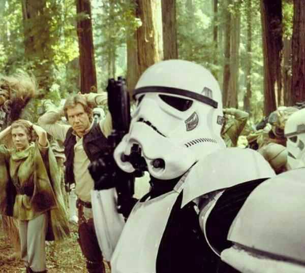 stormtrooper selfie - meme