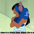 Stitch anime where Lilo is an adult (only makes one appearance though)