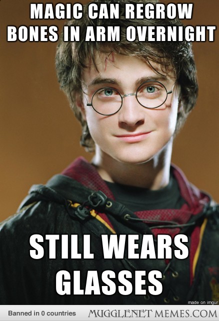Harry Genius Potter - meme