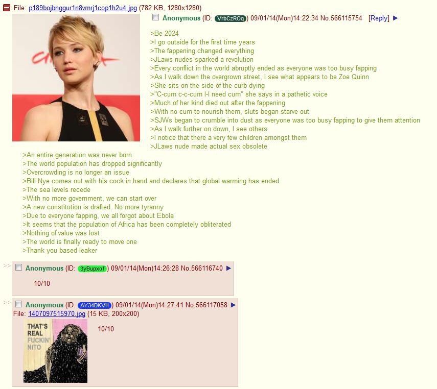 The Fappening in 2024. (Worth the read!!) - meme