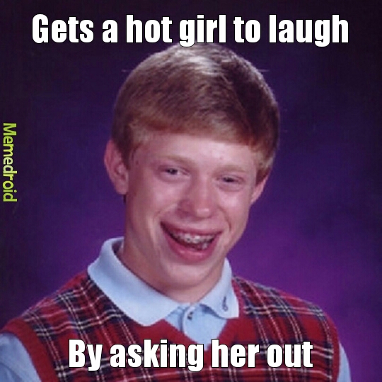 hot girl laugh - meme