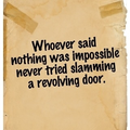 Revolving door