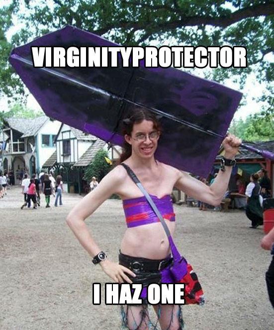 Virginity Protector - meme