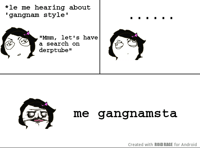 Guilty Gangnam Pleasure - meme