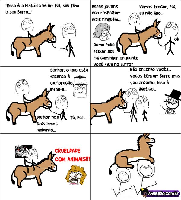 Burro é pika demais - Meme by MMDROID :) Memedroid